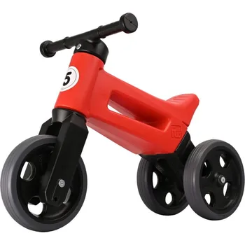 Odrážedlo Odrážedlo FUNNY WHEELS Rider Sport 2v1 červené s tichými koly