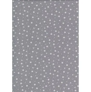 Povlečení Zaspi.cz Povlečení krep - ostatní vzory Zvolte rozměr:: 140 × 240 + 70 × 90 cm, Vzor: Jemný kvítek - bílý