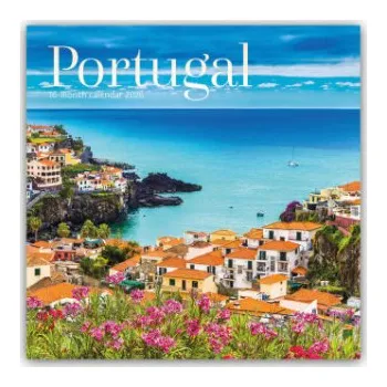 Diář Portugal 2026 - Wand-Kalender (EN)