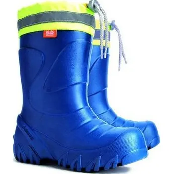 Dámské holínky Demar Zateplené holínky Mammut - metalická modrá Velikost: 36/37