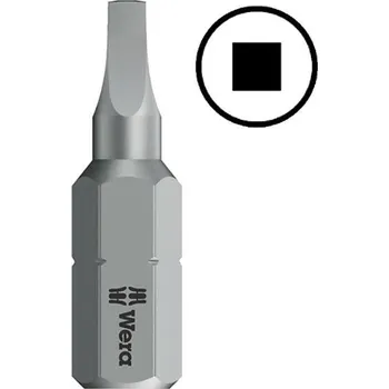 Bit WERA Bit 1/4" bezpečnostní 4-hran BTZ 3 x25mm Wera