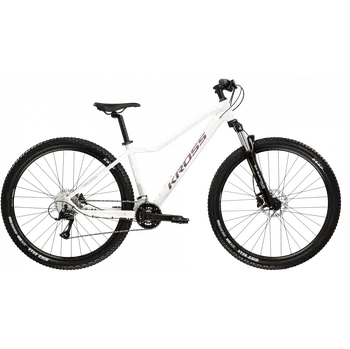 Horské kolo KROSS LEA 4.0, rám S (15"), model 2026, pneu 27,5", barva bílá/fialová - ZDARMA dopravné, seřízení, odborná montáž a sada světel! (Záruka nejlepší ceny. Nalezli jste někde lepší cenu? Napište nám a zkusíme ji trumfnout! )