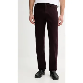 Pánské kalhoty Kalhoty Calvin Klein LV040EM633 burgundské 93B, vel. 36/32