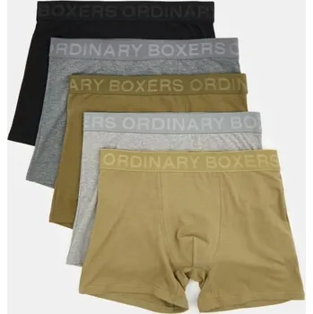 Pánské spodní prádlo Sinsay - Sada 5 boxerek - vícebarevná - 733EL-MLC - 733EL-MLC-L