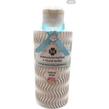 Tělové mléko Hydratační pleťové a tělové mléko Indický lotos RaE