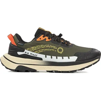 Pánská běžecká obuv Pánská běžecká trailová obuv ATOM-K4 WP M khaki Zelená 46
