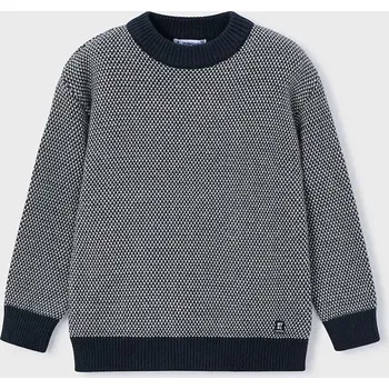 Dívčí svetr Dětský svetr Mayoral tmavomodrá barva, 4376 4376.5E.Mini.9BYA 59X, vel. 110
