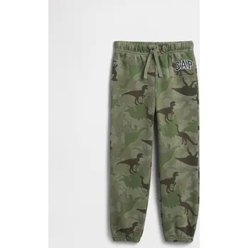 GAP Baby tepláky s logem - Kluci GAP kaki | zelená | světle zelená 3465591