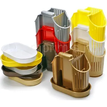 Odkapávač na nádobí Odkapávač na příbory s podtáckem