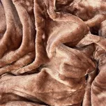 Mikroplyšové prostěradlo 140x200 - oříškové