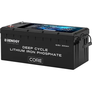 Trakční baterie Renogy Renogy CORE 300Ah 12V LiFePO4 baterie Deep Cycle se samozahříváním
