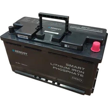 Příslušenství ke karavanu Renogy Renogy PRO 135Ah 12V LiFePO4 Smart baterie - pod sedadlo