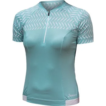 cyklistický dres SENSOR CYKLO TOUR dámský dres kr.rukáv mint wave S
