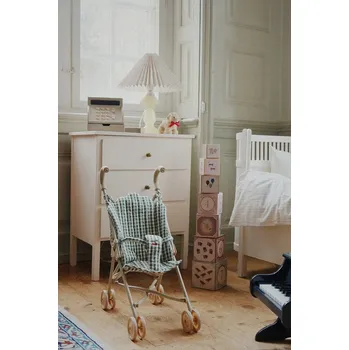 Kočárek pro panenku Kočárek pro panenky Konges Sløjd CHEEKY DOLL STROLLER KS104250.9BYA zelená 77X, vel. ONE SIZE