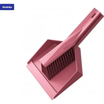 SPOKAR Souprava smetáček + lopatka HOME červená