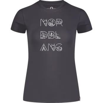 Dámské tričko Šedé dámské tričko z organické bavlny RESCUE - 44