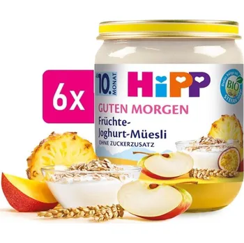 HiPP BIO Müsli s ovocem a jogurtem 6x160g
