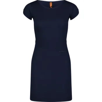 Dámské šaty Tmavě modré dámské šaty WAISTLINE - 36