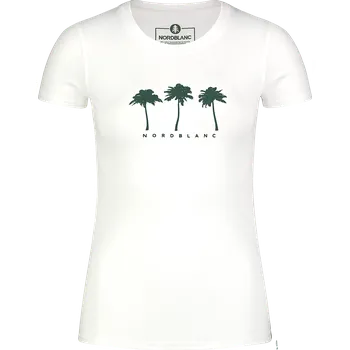 Bílé dámské bavlněné tričko COASTLINE - 42