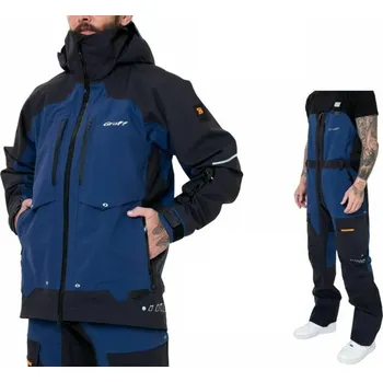 Rybářské oblečení GRAFF Nepromokavá sada 631-B-3/731-B-3 Edice 3.0 Blue VELIKOST: 4XL/176-182cm