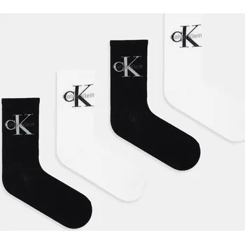 Pánské ponožky Ponožky Calvin Klein Jeans 4-pack 701235384 černá 99X, vel. ONE SIZE