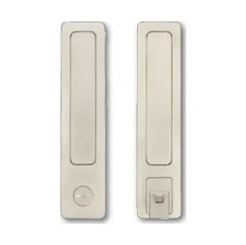 Interiérové dveře Mušle Minimal - WC/koupelna - nikl matný Povrch: SNi - matný nikl