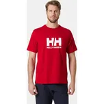Pánské triko HELLY HANSEN HH LOGO T-SHIRT 3.0 Červená velikost XL