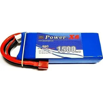 Li-pol baterie 1500 mAh 2S 35C (70C) Power X6