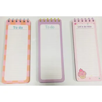 Blok Notes Zápisník - 1 ks mix barev