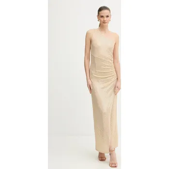 Dámské šaty Šaty Morgan RSHOK béžová 08X, vel. 40