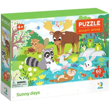 Puzzle DODO puzzle Roční období: slunečné dny 60 dílků