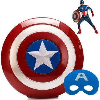 Karnevalový kostým Kostým Kapitán Amerika Cogio, univerzální velikost