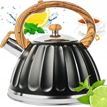 Konvice na čaj Tradiční ocelová Konvice Karl Hausmann 3 l béžová