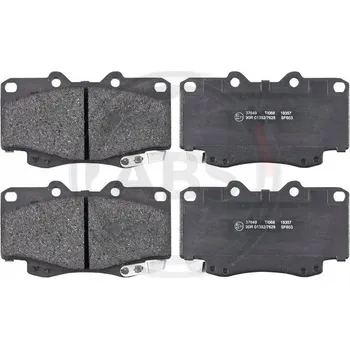 Brzdová destička 37649/ABS BRZDOVÉ KOSTKY TOYOTA HILUX 3,0 4X4 07- A.B.S.