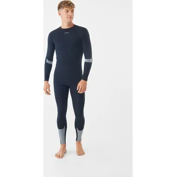 Set pánského termoprádla Pánské funkční prádlo Viking Volcanic (Set) černá/šedá S