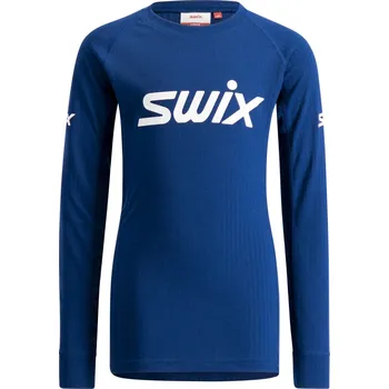 Chlapecké spodní prádlo Juniorské funkční triko Swix RaceX Classic Long Sleeve Jr velikost - textil 116