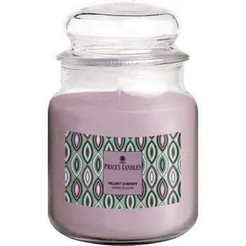 Svíčka Price’s Price's MIDI vonná svíčka ve skle Velvet Cherry - hoření 80h