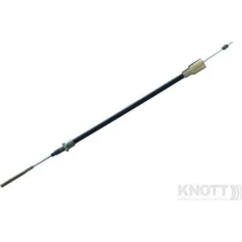 Lanko parkovací brzdy Brzdové lanko 530/740 mm, závitové Knott