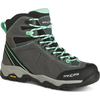 Dámská treková obuv Dámská turistická obuv TREZETA Drift Ws Wp, Dark grey/Green - 41