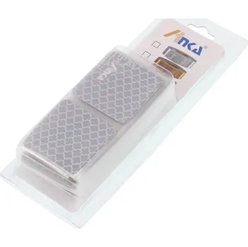 Reflexní páska na plachty a cisterny 4 m - BÍLÁ