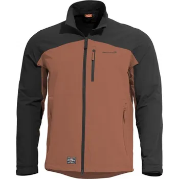 Pánské oblečení PENTAGON Bunda ELITE LIGHT softshell MAROON RED XL Červená