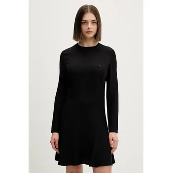 Dámské šaty Šaty Tommy Jeans DW0DW21916 černá 99X, vel. S
