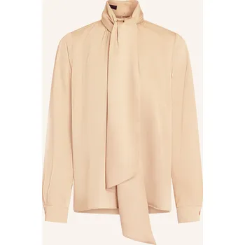 Marc Aurel Dámská Blůza S Odnímatelnou Mašlí, velbloudí, 34