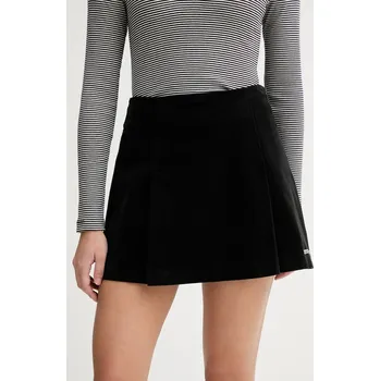 Dámská sukně Bavlněná sukně Tommy Jeans DW0DW22512 černá 99X, vel. XS