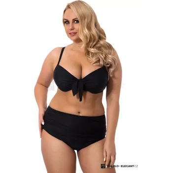 Dámské plavky Dámské dvoudílné plavky pro plnoštíhlé Alexa 378 - Primo černá 80C/40