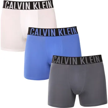 Boxerky 3PACK pánské boxerky Calvin Klein vícebarevné (NB3609A-ZD9) S NB3609A-ZD9 Možnost vrácení zboží ZDARMA do 120 dnů!