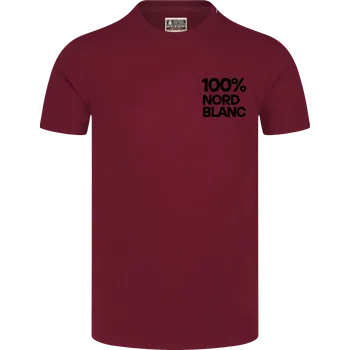 Pánské tričko Červené pánské bavlněné tričko CERTAINTY - M