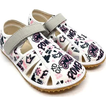 Dívčí bačkory Barefoot papuče Jonap Home New Girl Power 33,5, Vnitřní délka boty: 22,0 cm, Vnitřní šířka boty: 8,0 cm