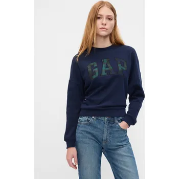 Dámská mikina GAP Dámské Oversize mikina s logem Gap Modrá XXS (2670651)