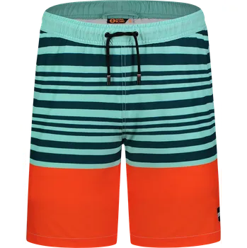 Pánské plavky Tyrkysové pánské koupací šortky ATLANTIC - XXL